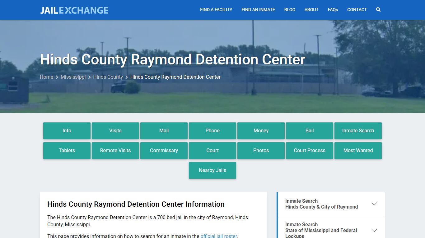 Hinds County Raymond Detention Center - Jail Exchange